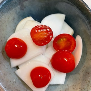 トマトとかぶの簡単マリネ